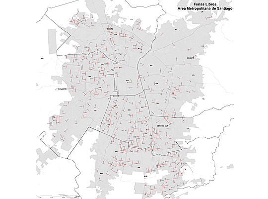 Análisis de Situación de Ferias Libres en la región metropolitana y su relación con el transporte público de pasajeros