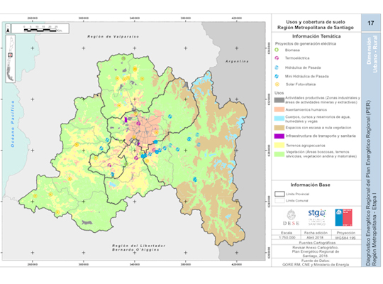Estudio de Diagnóstico Energético de la Región Metropolitana Etapa I del Plan Energético Regional