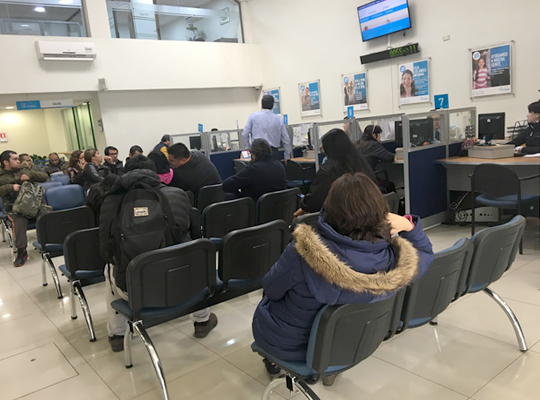 Levantamiento de información de usuario: Experiencia de Cobranza para Caja Los Andes